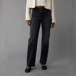 Lucky Brand Wide-leg Jean size 10 Black